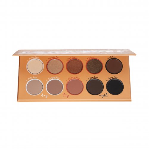 Paleta de machiaj Foxy Eyes, Vegana, Ingrid Cosmetics, 12gr