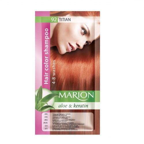 Nuantator par cu Aloe Vera si Keratina, Marion, 92 Titian , 40ml