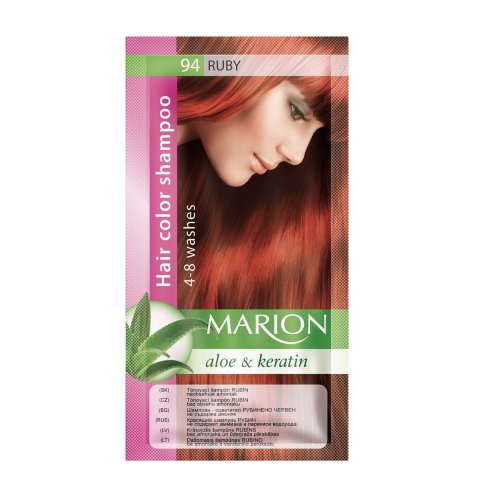 Nuantator par cu Aloe Vera si Keratina, Marion, 94 Rubin, 40ml