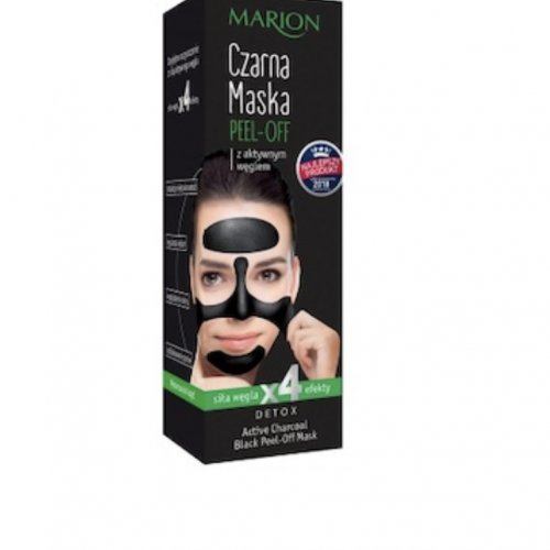 Masca de fata neagra, Carbon Active Peel Off, Marion, 25gr