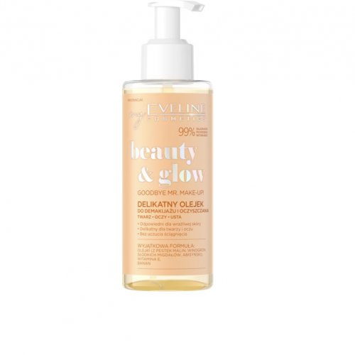 Ulei micelar demachiant, Beauty and Glow, Eveline Cosmetics, 145ml