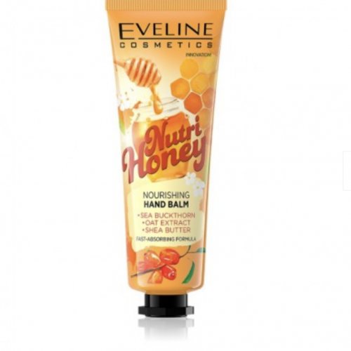 Crema de maini hidratanta, cu miere si shea butter, Hand Balm Eveline Cosmetics