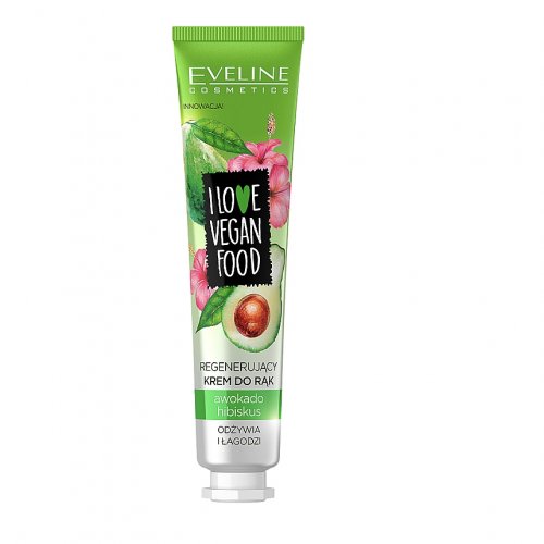 Crema de maini Vegana, cu Hibiscus si Avocado, Eveline Cosmetics, 50ml