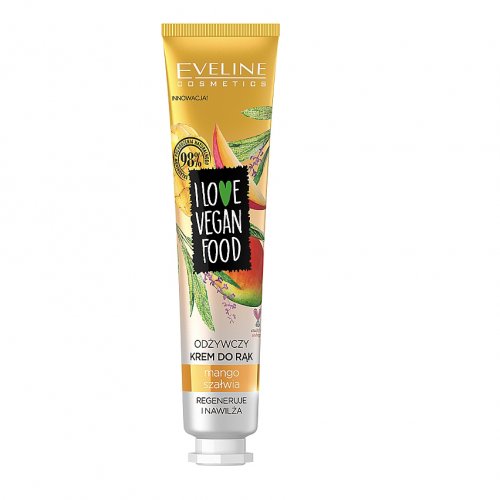 Crema de maini Vegana cu Mango, Eveline Cosmetics, 50ml