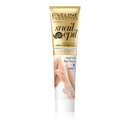 Crema depilatoare cu extract de melc, Snail Epil, Eveline Cosmetics, 125ml