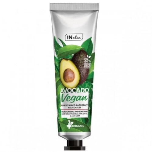 Crema de maini Vegana cu extract de Avocado, INelia 100ml