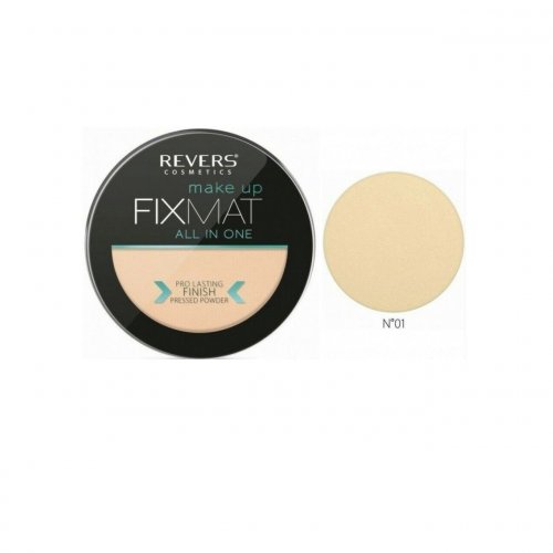 Pudra compacta Fix Mat All in One, 01, Revers, 9gr
