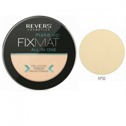 Pudra compacta Fix Mat All in One, 02, Revers, 9gr
