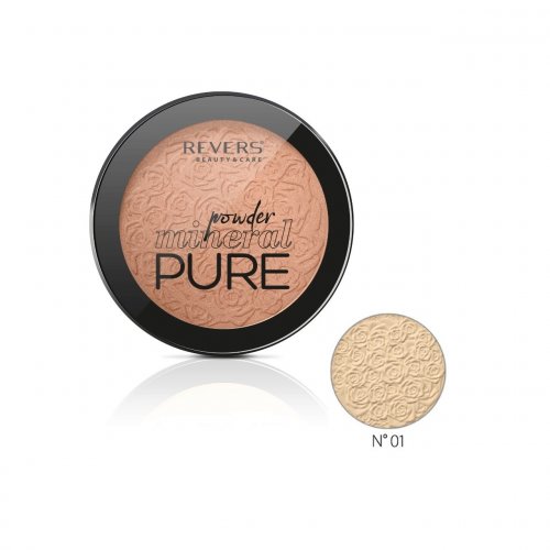 Pudra minerala, Pure Mineral, Nuanta 01, Revers, 9gr