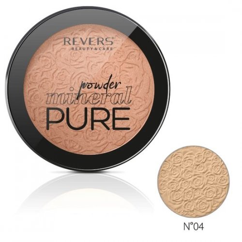 Pudra minerala, Pure Mineral, Nuanta 04, Revers, 9gr