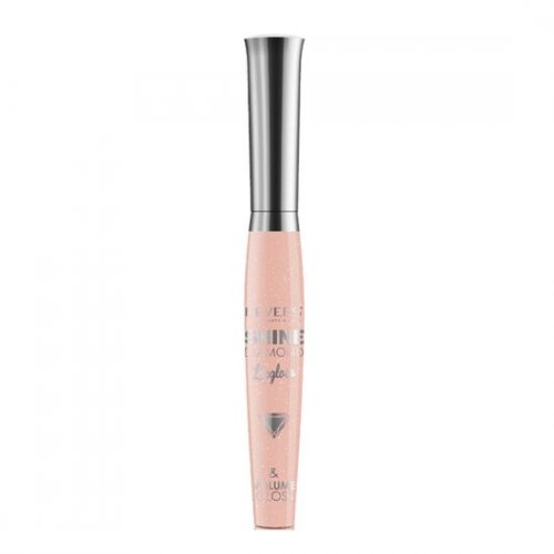 Ruj lichid perlat, Shine Lipgloss Diamond, Nuanta 1P, Revers, 12ml