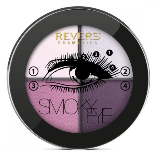 Paleta farduri de pleoape, Smoky Eyes Mat, 16, Revers, 8gr