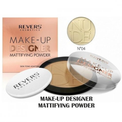 Pudra matifianta, Make-up Designer, Nuanta 04, Revers, 9gr
