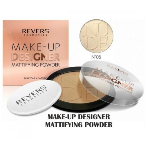 Pudra matifianta, Make-up Designer, Nuanta 06, Revers, 9gr