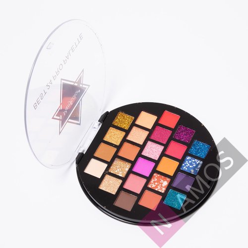 Paleta de machiaj cu 24 nuante, Merrycolor, Orange
