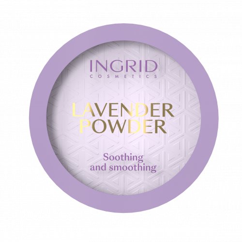 Pudra matifianta, Lavender Powder, Ingrid Cosmetics