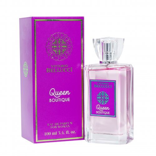 Apa de parfum pentru femei, Queen Boutique, Vittorio Bellucci, 100ml