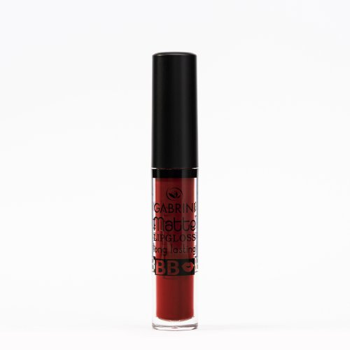 Luciu de buze, mat, cu efect de durata ,23 dark red, Gabrini, 6ml
